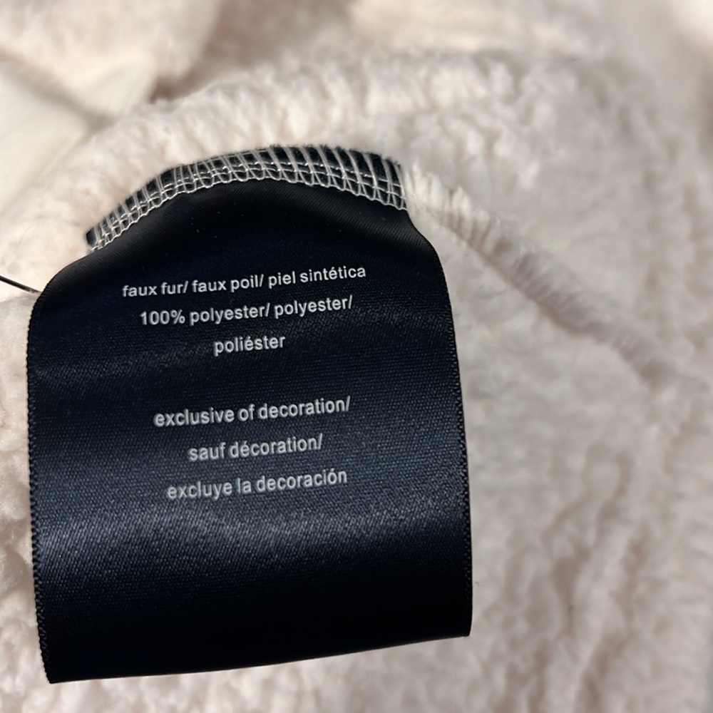 Tommy Hilfiger Fleece Jacket XL Front Pockets Buttons - Picture 9 of 10